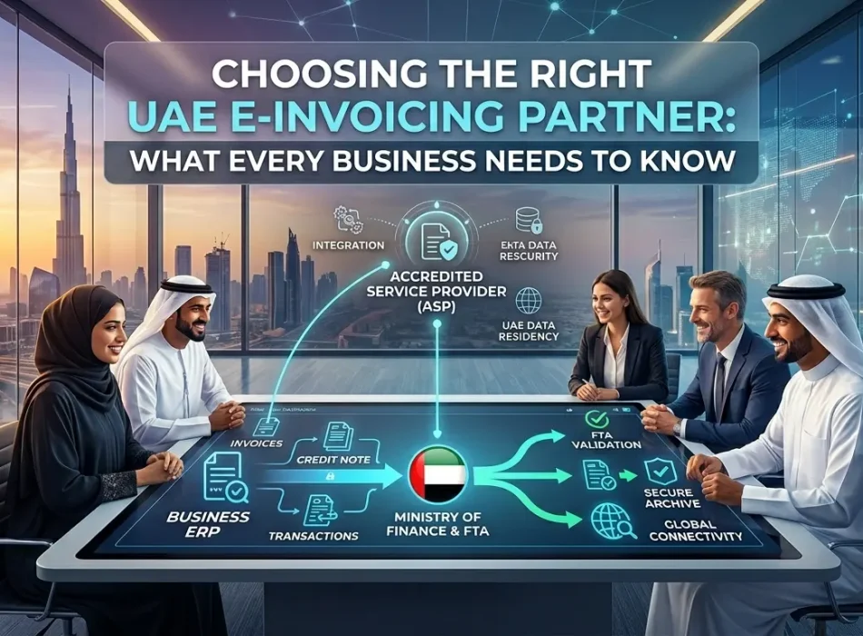 Choosing the Right UAE E Invoicing Partner