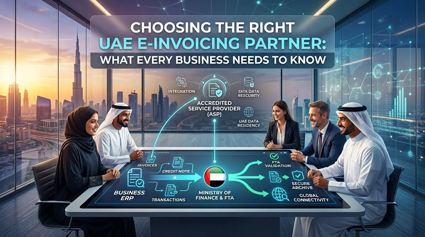 Choosing the Right UAE E Invoicing Partner