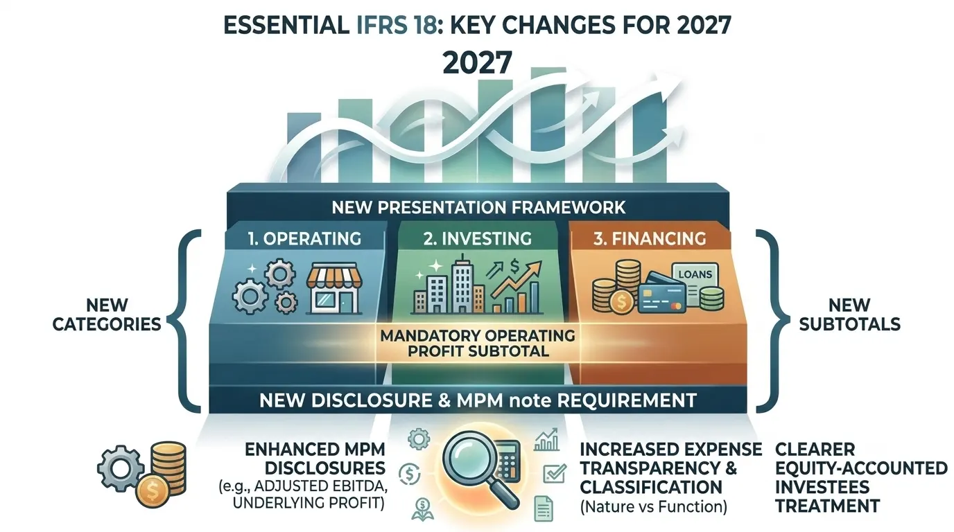 Essential IFRS 18 Presentation and Disclosure in Financial Statements: Powerful Changes Every Business Must Know for 2027